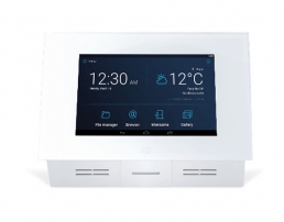 91378376WH - Indoor Touch 2.0 - Touchscreen Digital Intercom Answering Panel, Wifi, PoE, White